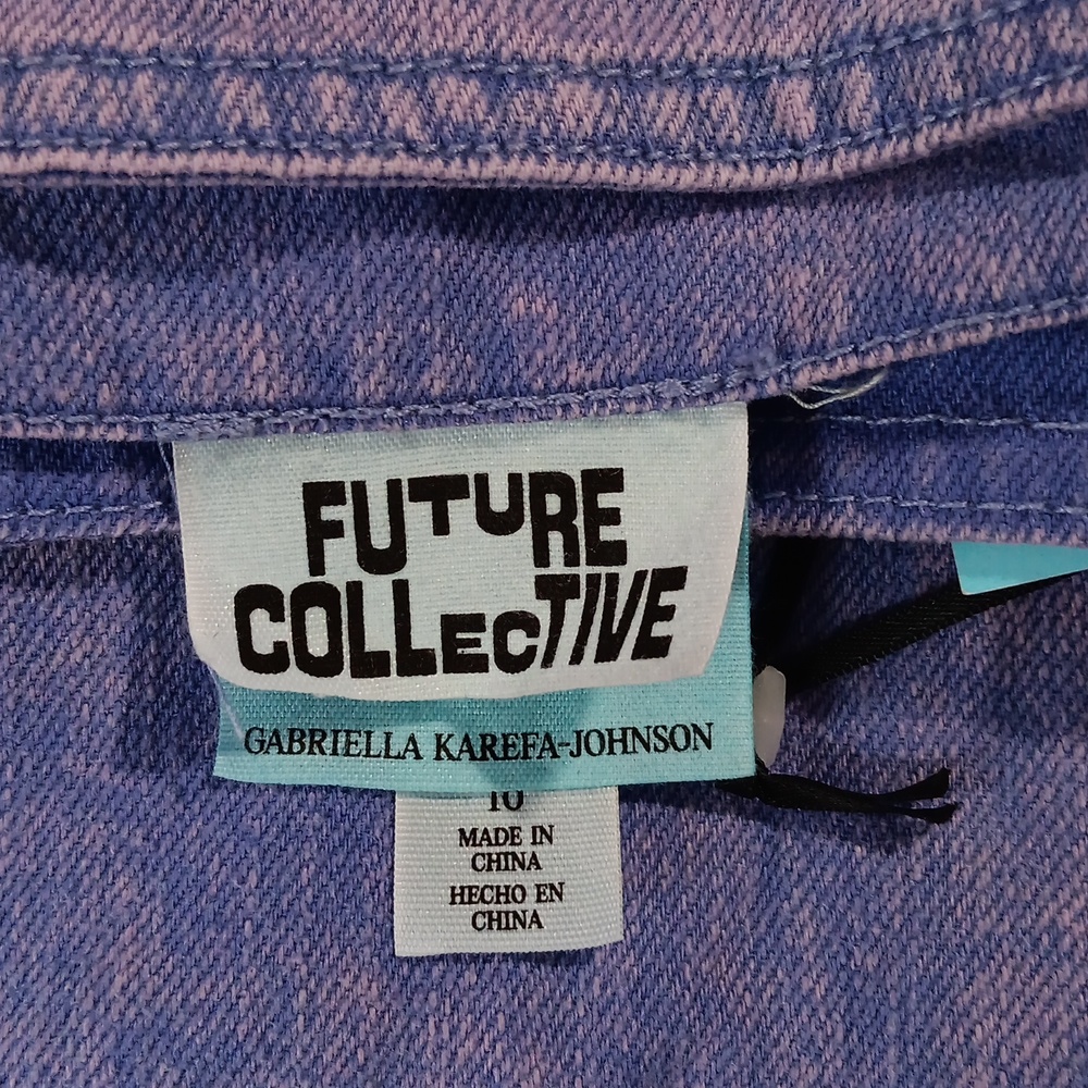 NWOT Blue Denim Dress - Picture 7 of 9